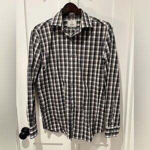 Todd Snyder “Melange Yarns” Plaid Dress Shirt- Men’s 16 32/33